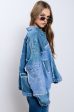 GEORGIA PATCHWORK DENIM JACKET Sale