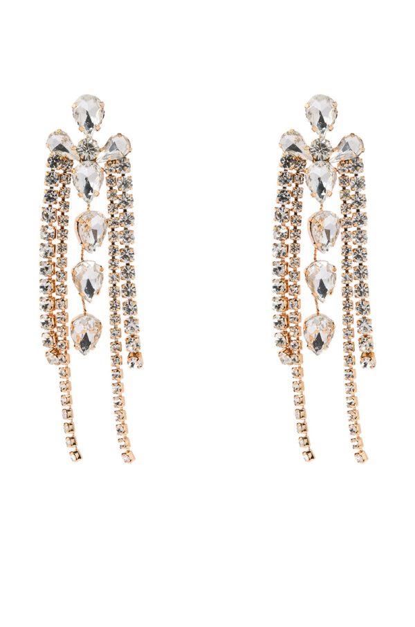 DIANA RHINESTONE EARRING Online Sale