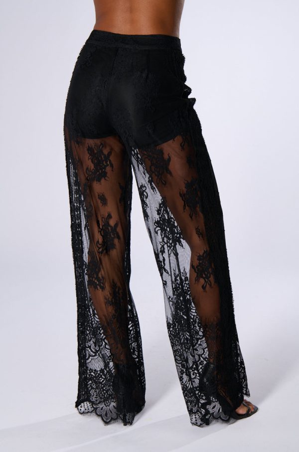 MISS ME YET LACE TROUSER Fashion