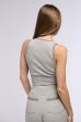 ELEMENT HEATHER GREY RIBBED TANK TOP Hot on Sale