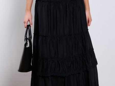 HAVEN FLOWY MAXI SKIRT Supply