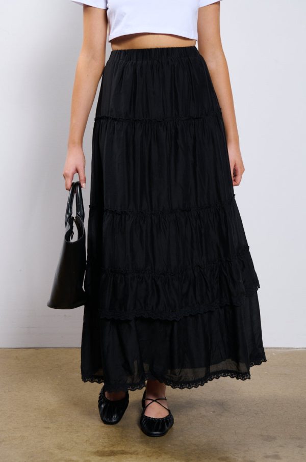 HAVEN FLOWY MAXI SKIRT Supply