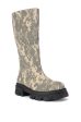 AZALEA WANG ARCADIO CAMO BOOT For Discount