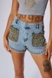 LOSE CONTROL DENIM SHORT Cheap