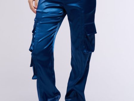 FOR THE THRILL OF IT SATIN JOGGER Hot on Sale