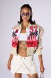 FAST LANE EMBROIDERED BOMBER Sale