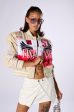 FAST LANE EMBROIDERED BOMBER Sale