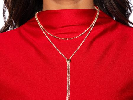 I AM EVERYTHING SLIDE LONG NECKLACE For Cheap