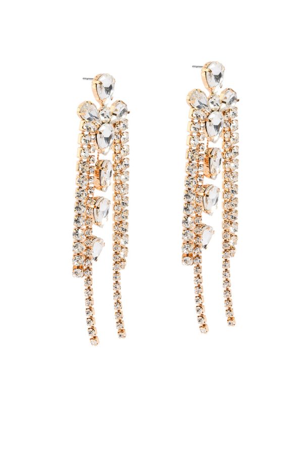 DIANA RHINESTONE EARRING Online Sale