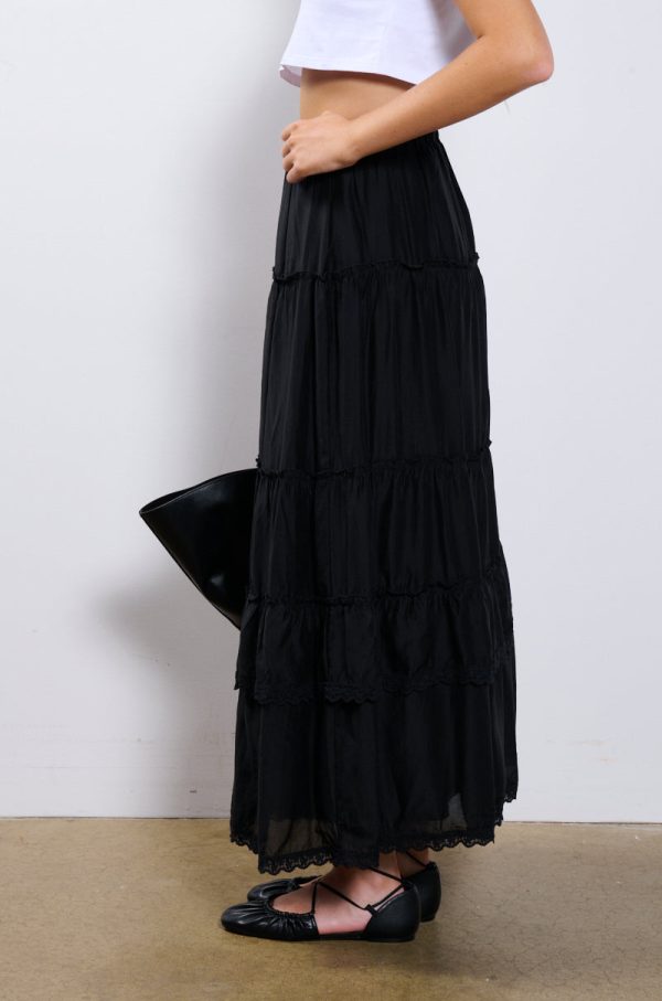 HAVEN FLOWY MAXI SKIRT Supply