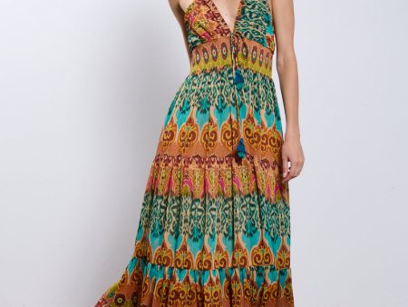 CANT GET ENOUGH PRINTED MAXI DRESS Online Sale