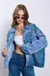 GEORGIA PATCHWORK DENIM JACKET Sale