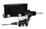 Wilwood HV Tandem M C Kit w L H Bracket & Prop Valve - 15 16in Bore Black-W Pushrod Sale