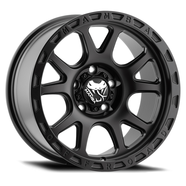 Mamba M27 17x9 6x139.7 ET12 Matte Black Hot on Sale