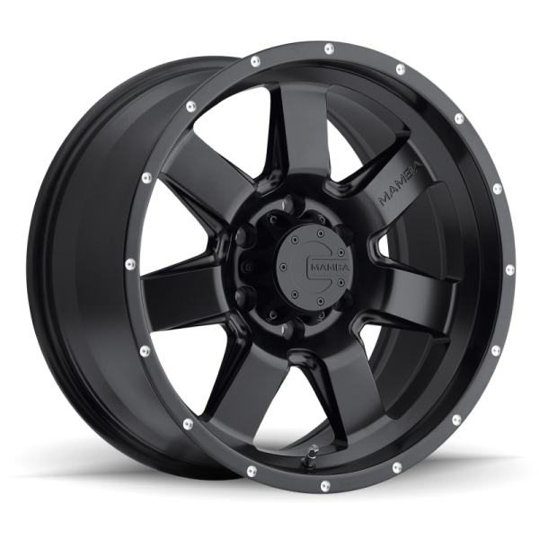 Mamba M14 17x9 5x127 ET12 Matte Black   Drill Holes Online Hot Sale