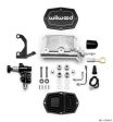 Wilwood Compact Tandem M C - 1.12in Bore w Bracket and Valve fits Mustang (Pushrod) - Ball Burnished on Sale