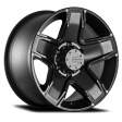 Mamba M13 16x8 6x114.3 ET13 Matte Black Fashion