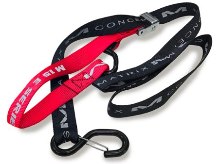 Matrix Concepts E Series 1.5 Inch Tie Down Set - Red Online Sale