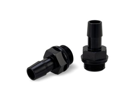 Mishimoto 2pcs. M20x1.5 1 2in Aluminum Catch Can Fittings - Black For Cheap