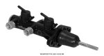 Wilwood Tandem Remote Master Cylinder - 15 16in Bore Black Online Sale