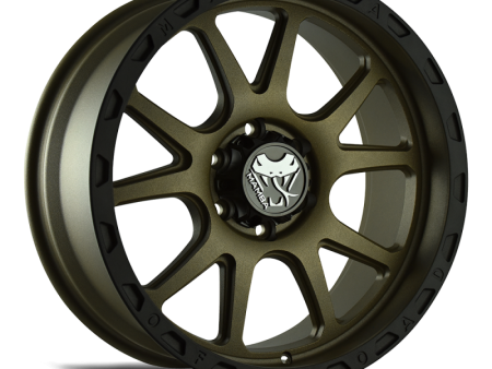 Mamba M27 17x9 6x139.7 ET12 Matte Bronze   Black Lip Online