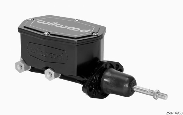 Wilwood Compact Tandem Master Cylinder - 15 16in Bore - w Pushrod (Black) Online