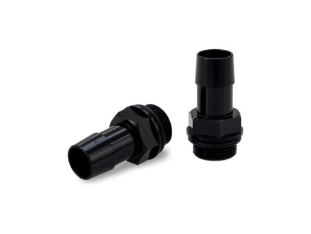 Mishimoto 2pcs. M20x1.5 5 8in Aluminum Catch Can Fittings - Black Fashion