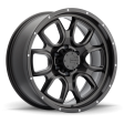 Mamba M19 16x8 6x114.3 ET13 Matte Black w  Drill Holes Online Sale