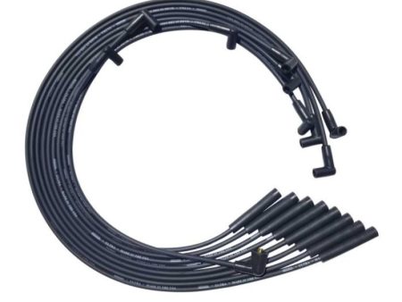 Moroso BB Chrysler Mopar 361 383 400 440 Str Plug HEI Unsleeved Ultra Spark Plug Wire Set - Black Online