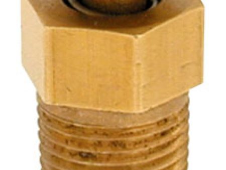 Moroso Air Bleed Valve - 1 8in NPT Thread - Brass on Sale