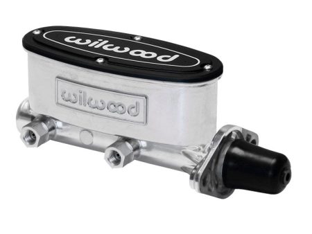 Wilwood High Volume Tandem Master Cylinder - 1in Bore Ball Burnished Online Sale