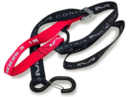 Matrix Concepts E Series 1 Inch Tie Down Set - Red Cheap