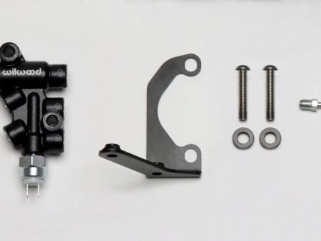 Wilwood Tandem Master Cylinder Mounting Bracket L H Kit w  Prop Valve Online Hot Sale