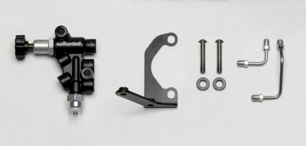 Wilwood Tandem Master Cylinder Mounting Bracket L H Kit w  Prop Valve Online Hot Sale