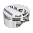 Manley Kit Chevrolet Small Block Platinum Series Piston Set - 4.125 in. Bore 1.0 in. CH -20.0 CC Fashion