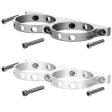 Wilwood Dual Aluminum Reservoir Lightweight Bracket w  Mounting Screws - Billet on Sale