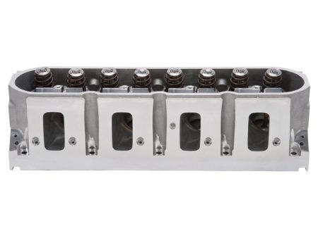 Edelbrock Cylinder Head Victor Jr LS3 GM Gen III IV (4-Bolt Flange) Standard Block Complete For Sale